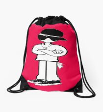Cooler Typ Hip Hop Gangsta Rave Wear Logo Rucksackbeutel