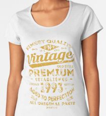 Vintage 1993 Birthday Gift Idea Women's Premium T-Shirt