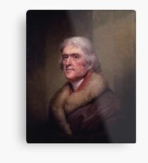 President Thomas Jefferson Metal Print