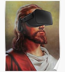 Jesus Christ - Oculus Rift - VR Poster