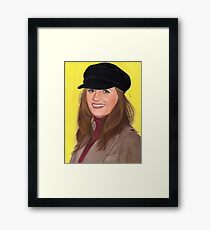 Stana Katic Framed Print
