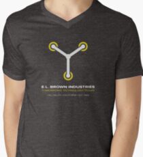 E. L. BROWN INDUSTIRES Men's V-Neck T-Shirt
