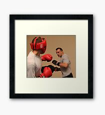 Paused for attack Framed Print