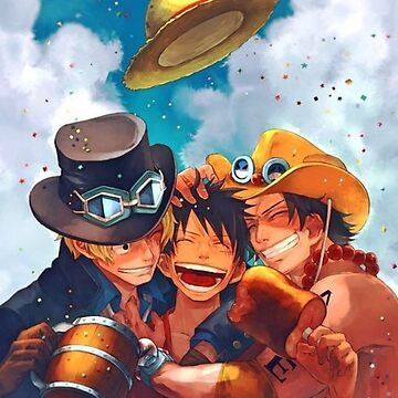 XICARAS SABO, LUFFY & ACE