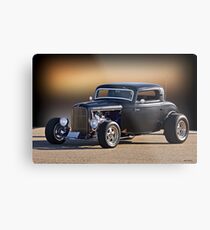 1932 Ford 'Silky Satin' Coupe I Metal Print