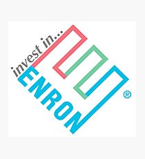 Invest in Enron! Photographic Print