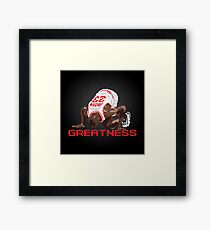 G.O.A.T. Framed Print