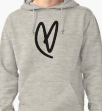 Lovatic Heart - Black Pullover Hoodie