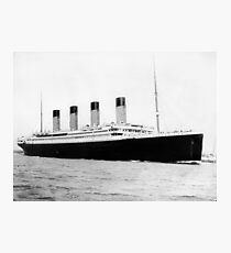 RMS Titanic Photographic Print