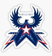 Rebellious Falcon Sticker