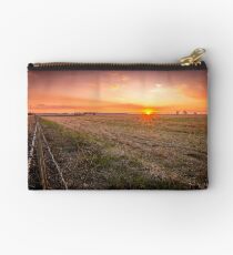 Farming sunset Studio Pouch