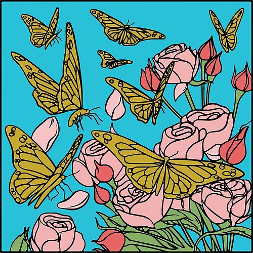 Butterflies 213 (Style:1)