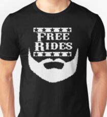 Free Rides Beard Unisex T-Shirt