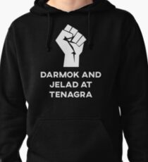 Darmak and Jelad at Tenagra Pullover Hoodie