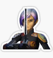 sabine wren darksaber Sticker