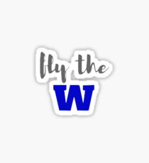 Fly The W Sticker