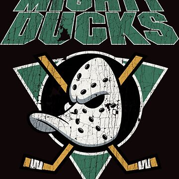 Mighty Ducks Cartoon Themed 90's Logo Tee Essential T-Shirt for Sale by  WraysDesigns