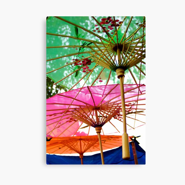 Lisa's Umbrella Canvas Print