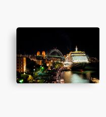 Queen Victoria at the Sydney Overseas Passenger Terminal Canvas Print