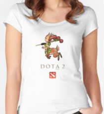 Camiseta entallada de cuello ancho Enchantress Dota 2