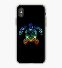Inked Sea Turtle iPhone Case