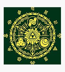 The legend of Zelda - Hyrule History Photographic Print
