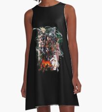 Final Fantasy VII - Collage A-Line Dress