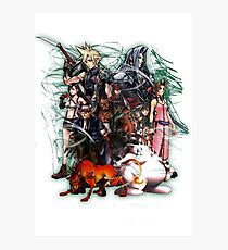 Final Fantasy VII - Collage Photographic Print