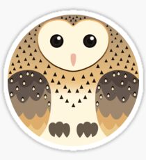 Common Barn Owl Sticker