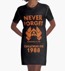 Never Forget Graphic T-Shirt Dress