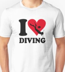 I love diving Unisex T-Shirt