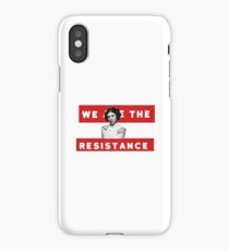 We Are The Resistance iPhone Case/Skin