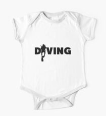 Diving One Piece - Short Sleeve