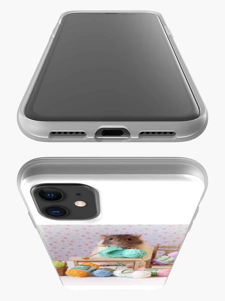 Alternate view of Snoozy wanted to knit ! iPhone Case & Cover