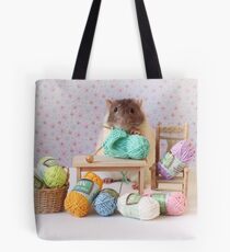 Bolsa de tela ¡Snoozy quería tejer!