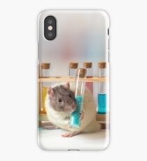 Working at the Laboratory iPhone Case