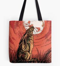 Moon Gazer Hare, Artwork Tote Bag