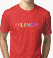 Valencia City Color Tri-blend T-Shirt