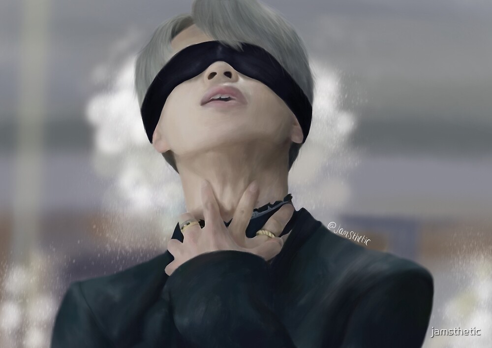 Jimin Blood Sweat And Tears By Jamsthetic Redbubble