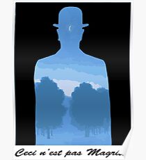 Póster Ceci n'est pas Magritte