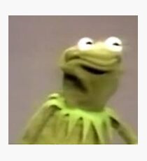 Kermit der Frosch Fotodruck