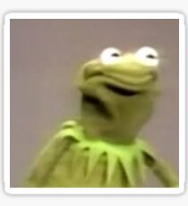 Kermit der Frosch Sticker