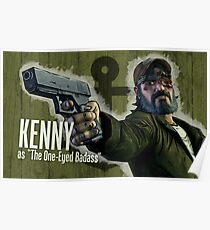 Kenny Borderlands Mashup Poster Poster