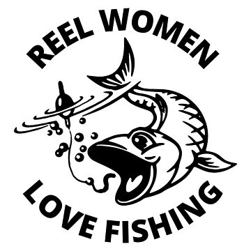 Reel Girls - Funny Fishing Stickers