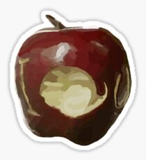 Moriarty's IOU apple - Sherlock Sticker