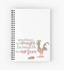 strength within Spiral Notebook