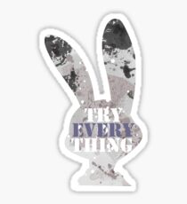 try everything Sticker