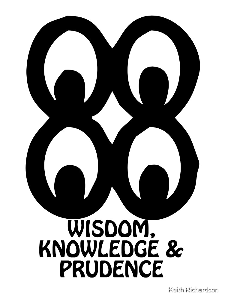 t-shirt-adinkra-symbol-wisdom-knowledge-art-print-by-keithcr