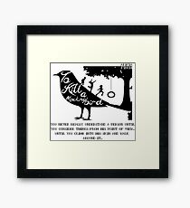 To Kill A Mocking Bird Framed Print