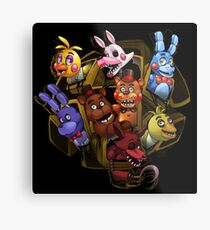 Five Nights at Freddy's 2 Metal Print